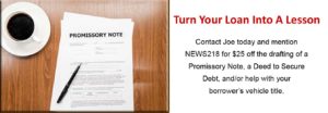 Turn Your Loan Into A Lesson